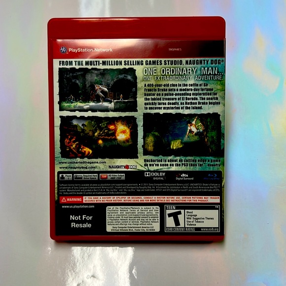 Uncharted drake’s fortune ps3 game - Picture 3 of 5